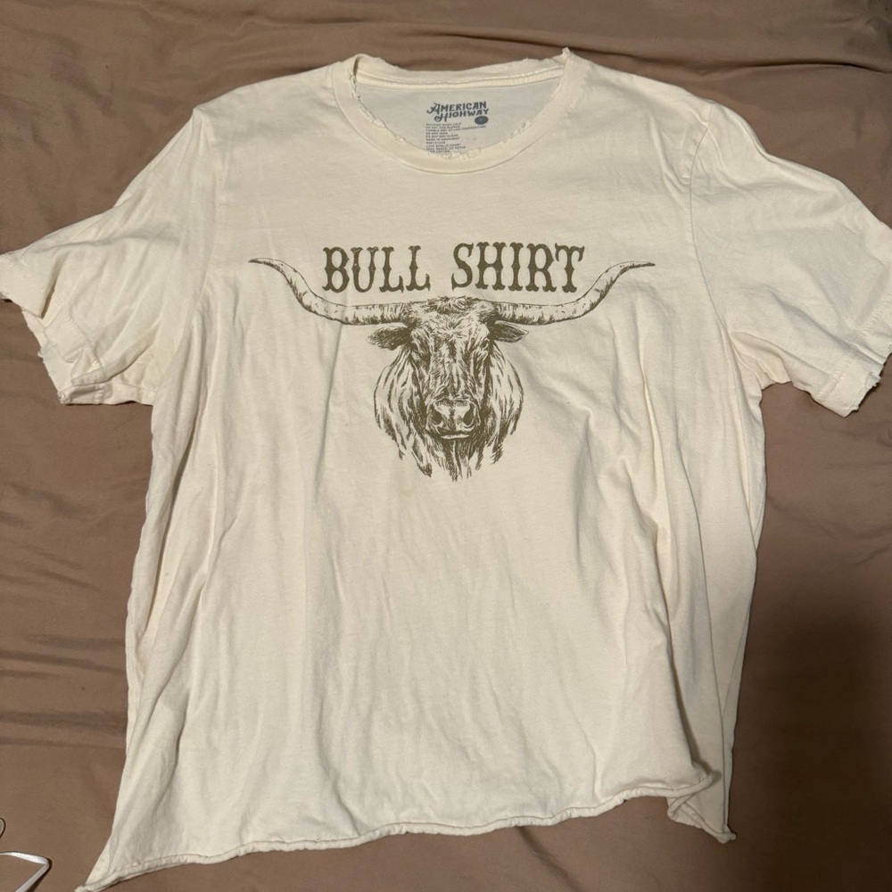 American highway graphic tee sz L
